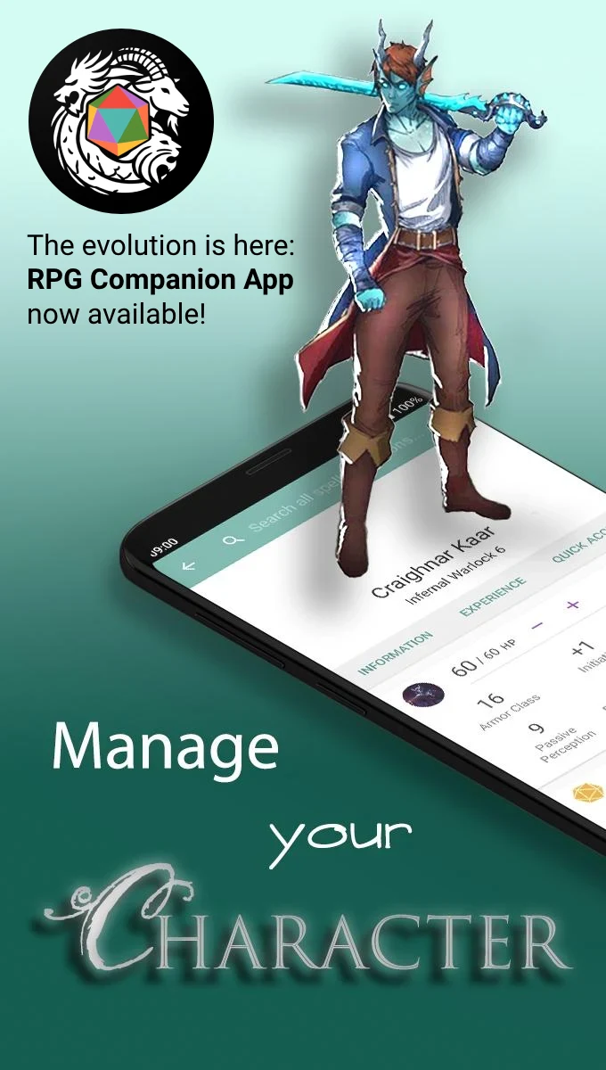 5e Companion App screenshot
